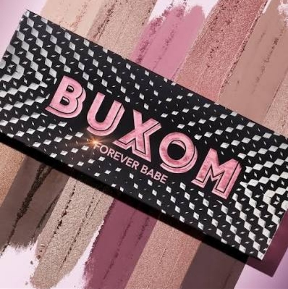 Buxom Forever Babe Eyeshadow Palette - Pink Brown Neutral Shimmer Matte Shades